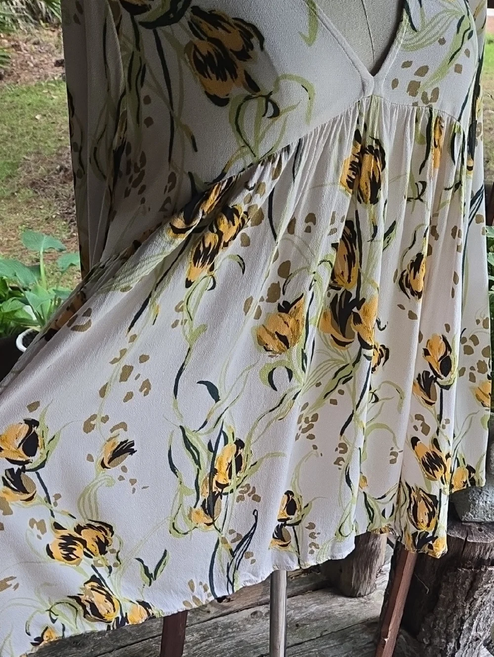 Free People Bella Daylily Print Tunic